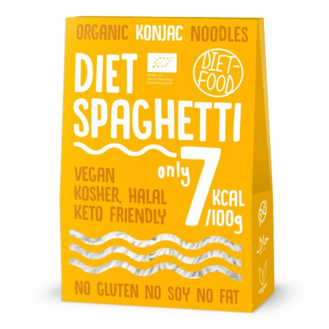 Органическая Ширатаки Konjac Спагетти Diet food, 385 г